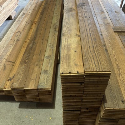 Reclaimed Industrial Pine Flooring