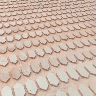 terracotta hand made picket floor tiles