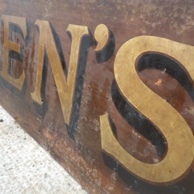 Antique Shop Front Sign