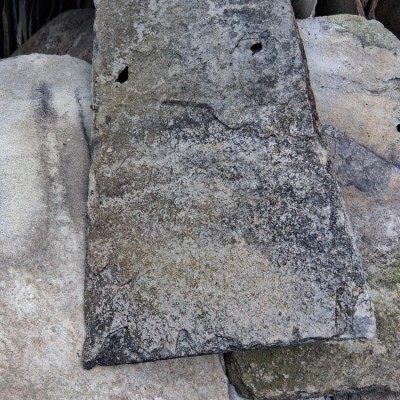 Reclaimed random green slates west moorland cornish welsh 