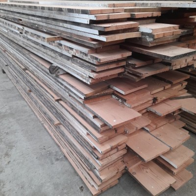 Reclaimed floorboards resawn beams £35 sq meter