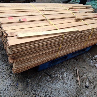 Reclaimed maple strip flooring £25 sq meter