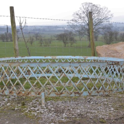 Wrought Iron Trellis Surround / Arbor