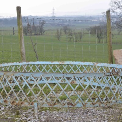 Wrought Iron Trellis Surround / Arbor
