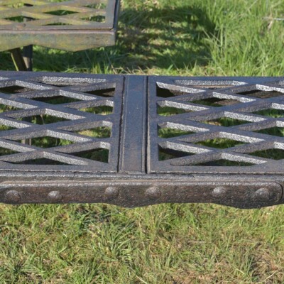 Pair Iron Greenhouse Benches