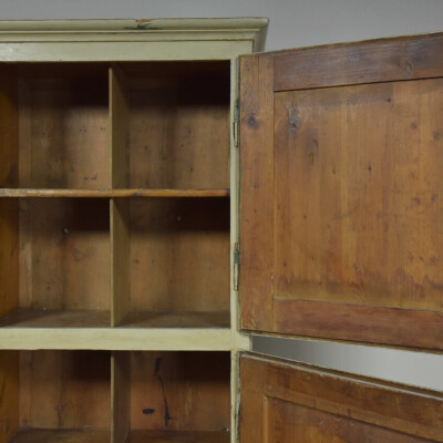 Tall Slim Pine Cabinet