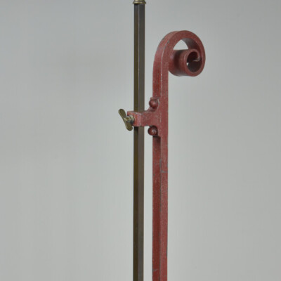 Iron & Brass Nouveau Floor Lamp