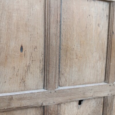 17th / 18th century oak paneling.