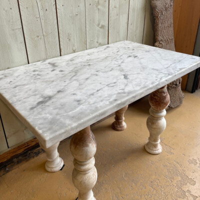 marble console table