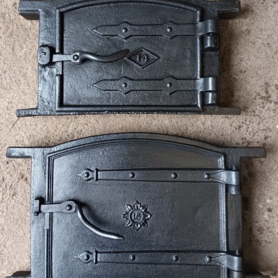 Victorian bread oven doors