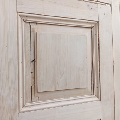 2  very large sets of original antique window shutters