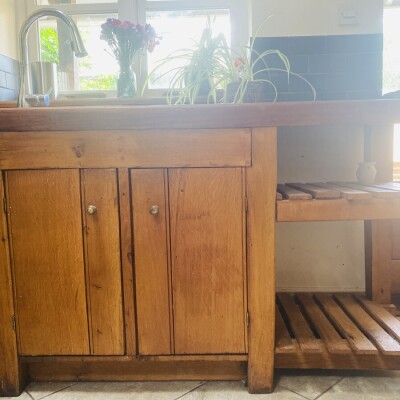 Solid Wood Handmade Kitchen 