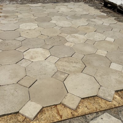 Bourgogne Reclaimed Cabochon flooring 