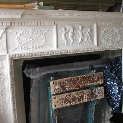 Disposal of a number ( 10.no. )of quality antique chimneypieces