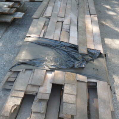 Arts and crafts English Oak overlay floor.....