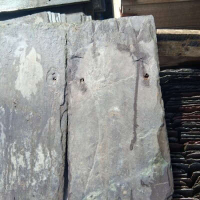 Reclaimed welsh slates 16"x8"