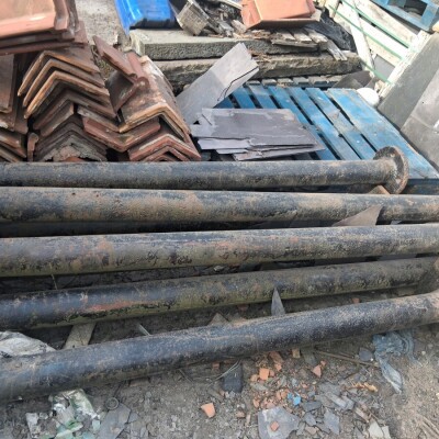 Cast iron colums 6 foot tall