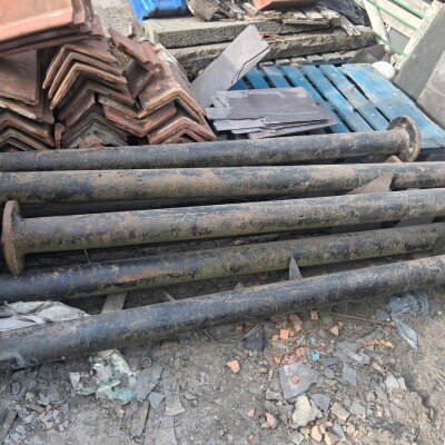Cast iron colums 6 foot tall