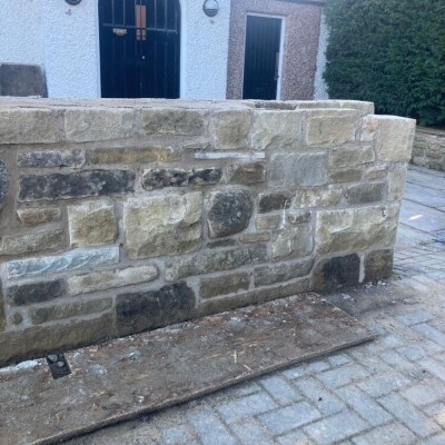Reclaimed Random Walling