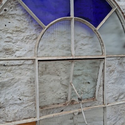  Victorian arched cast iron windows