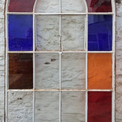  Victorian arched cast iron windows