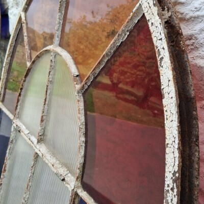  Victorian arched cast iron windows
