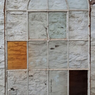  Victorian arched cast iron windows