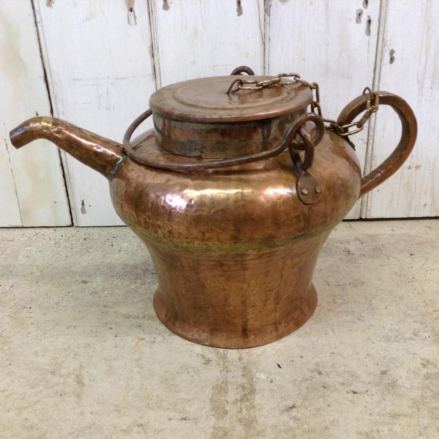Reclaimed Brass Kettle V&V Reclamation