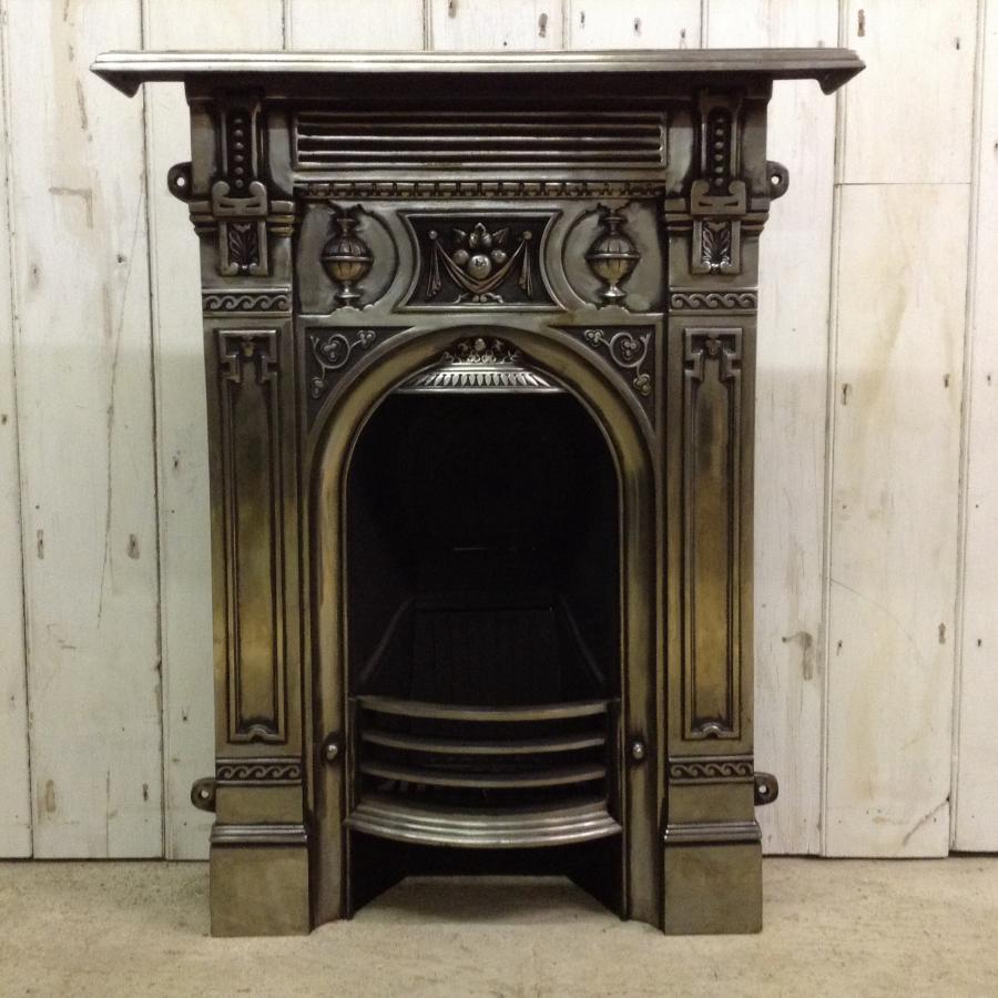 Reclaimed Victorian Polished Fireplace V&V Reclamation