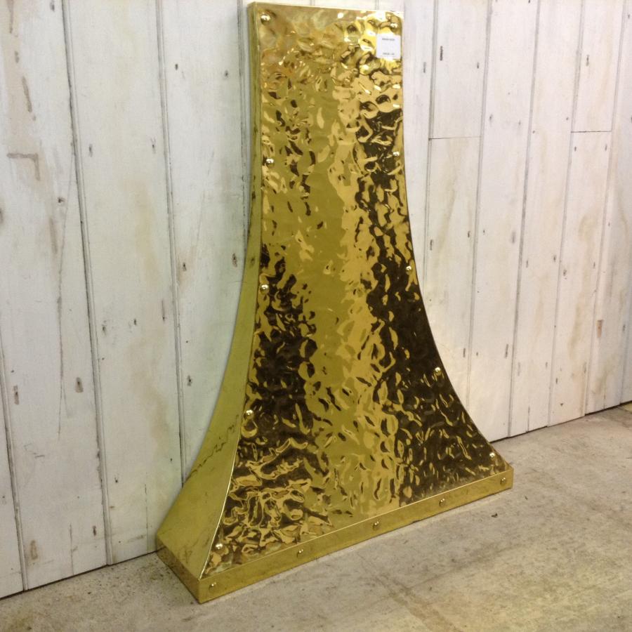 Reclaimed Brass Hood V&V Reclamation