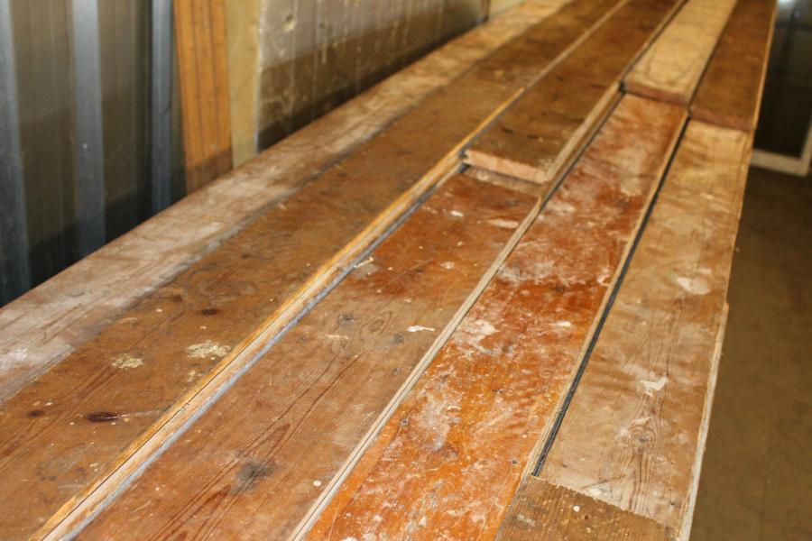 For Sale Reclaimed 5" Tongue & Groove Pine Flooring Board SalvoWEB UK