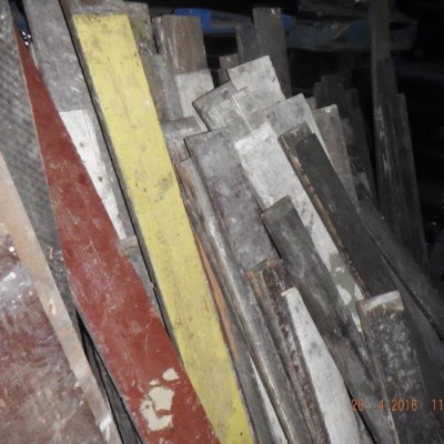Painted Victorian Floorboards in a Variety of Colours