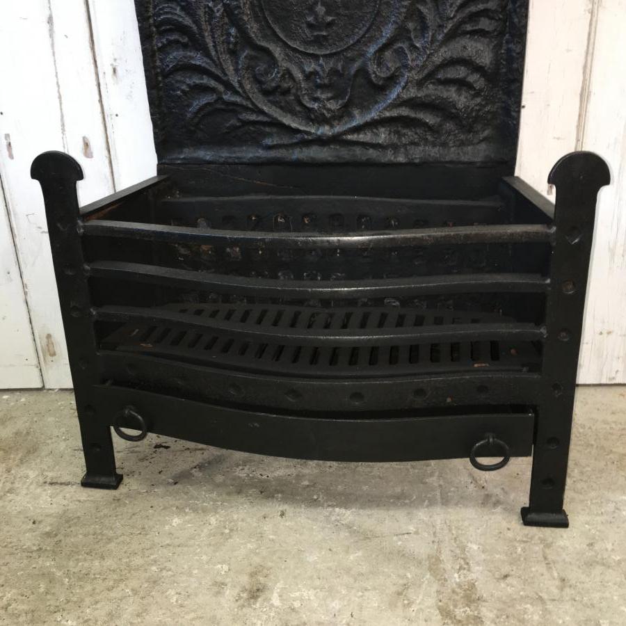 Antique Cast Iron Fire Basket V&V Reclamation