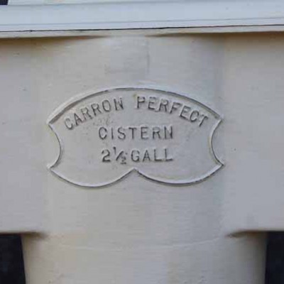 Cast iron cistern