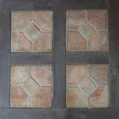 Carreaux anciens terre cuite chene - Antique terracotta and oak POA