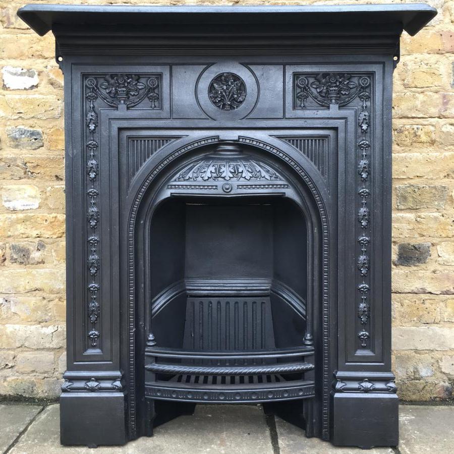 A reclaimed antique fireplace V&V Reclamation