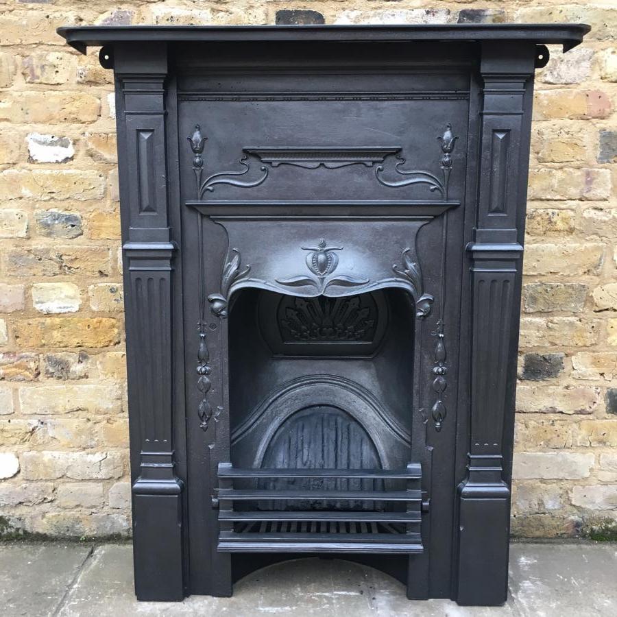 Antique Cast iron fireplace V&V Reclamation