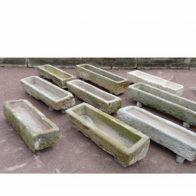 auge pierre / antique French reclaimed troughs POA