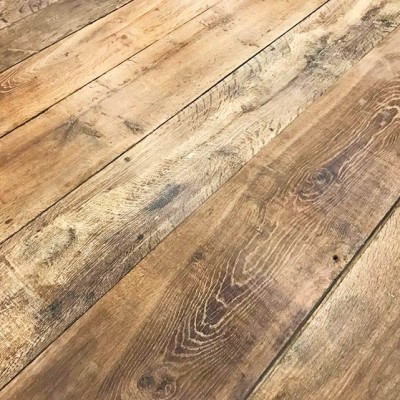 Genuine antique reclaimed French oak floorboards