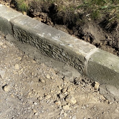 Reclaimed Yorkshire Stone Kerbs - Steps 