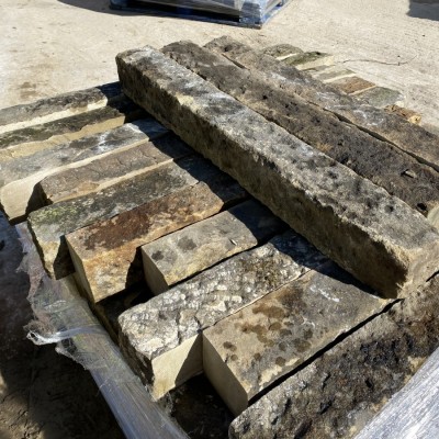 Reclaimed Yorkshire Stone Kerbs - Steps 