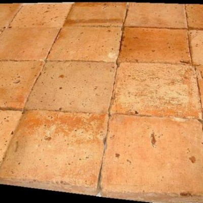 Carrelage 16x16 Teintes claires/ Antique terra cotta tiles POA