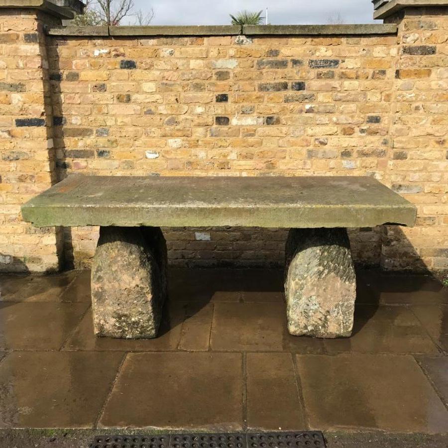 Reclaimed Gravestone Table