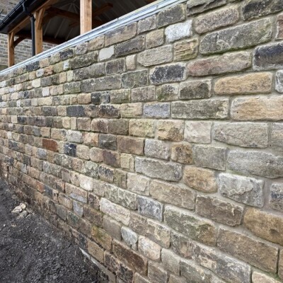 Reclaimed Yorkshire Stone Rustic Walling
