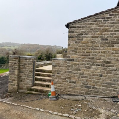 Reclaimed Yorkshire Stone Rustic Walling