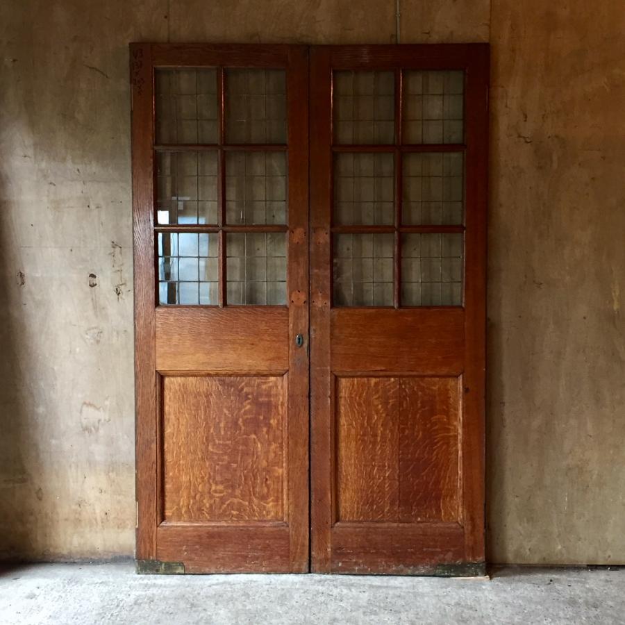 Pair Of Oak Double Doors