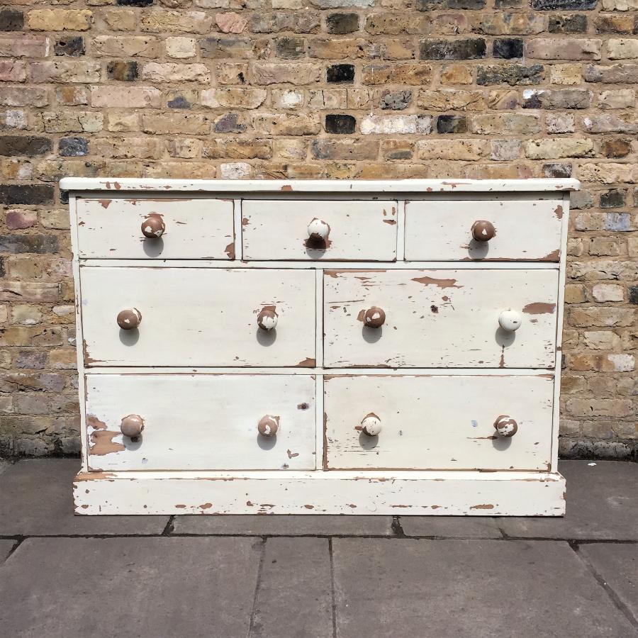 Reclaimed Pine Chest Of Drawers
