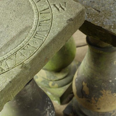 Stone Balustrade Sundial Bases Plinths 