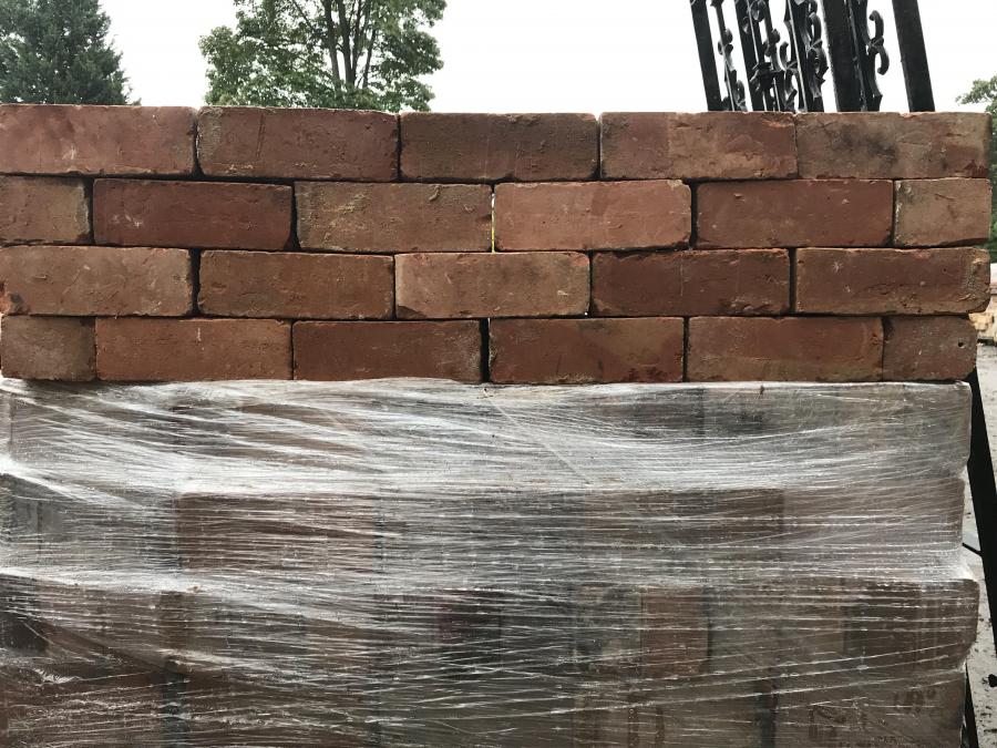 Reclaimed red bricks / pavers