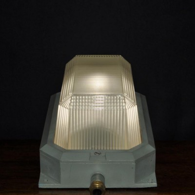 1940s Holophane bulkhead lights